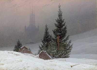 Caspar David Friedrich - Winter Landscape (1811)