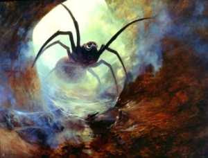 Paul Raymond Gregory - Spider from The Designs of Melkor triptych (1996-97)