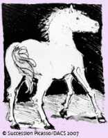 Pablo Picasso - The Horse (1936)