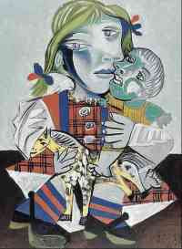 Pablo Picasso - Maya a la poupee (Maya with doll) 1938