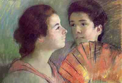 Mary Cassatt - Two Sisters (1896)