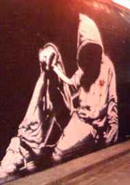 Banksy - Hoodie with Knife (2008)