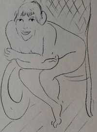 Matisse - Nude in a Rocking Chair (1913)