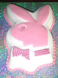 Scooby  Birthday Cake on Playboy Bunny  Birthday Cake
