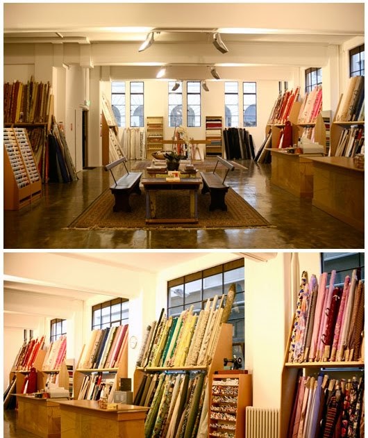 The Design Files Tessuti Fabrics new Melbourne store!