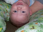 Adam loves to be upside down!