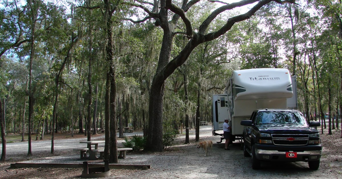 RV Campsites and Reviews General Coffee State Park, Nichols, GA Site
