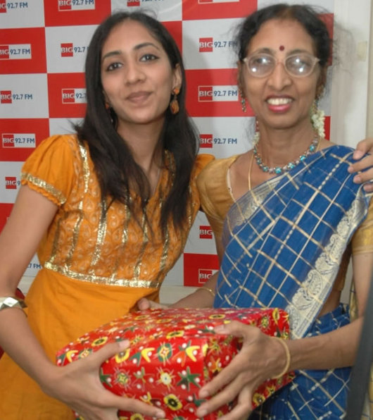 On a special mother's day event planned by 92.7 Big FM Singer Sri Madhumitha 