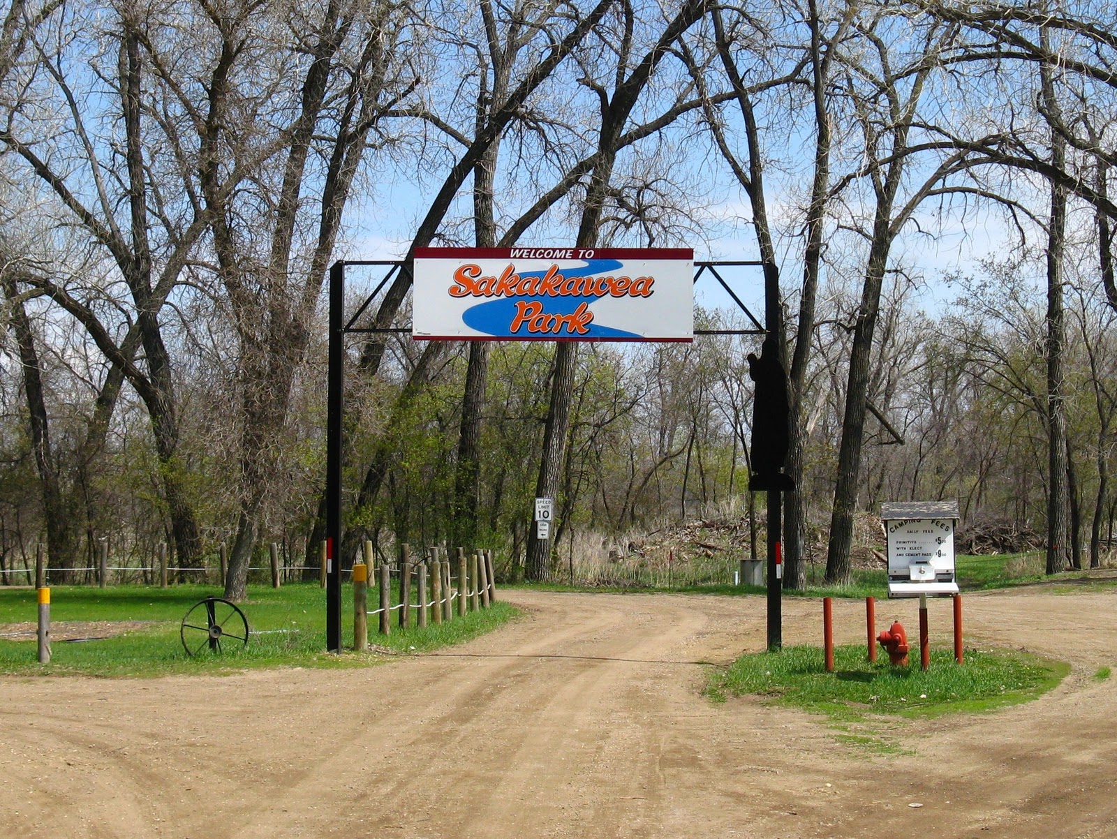 Drawing on Indians Stanton, North Dakota The Home of Sakakawea