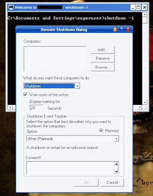 Cyber hacking not for crime: Work on THE VISITORS / intruder (shutdown)