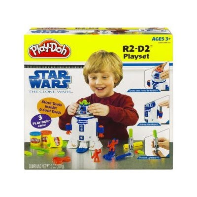 PLAY-DOH Star Wars The Clone Wars R2-D2 Playset Review