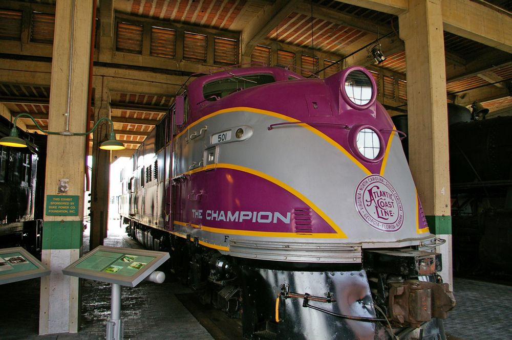 My Railfan Travel Blog Spencer Shops, NC Transportation Museum, roundhouse