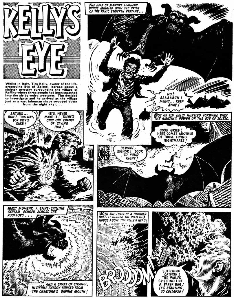 British Comic Art Kelly's Eye