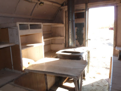 heres a wider view of the kitchenliving area of the sheep wagon a sheep herder really doesnt have room for a lot of extra stuff - Sheep Wagon 2 heres a wider view of the kitchenliving area of the sheep wagon a sheep herder really doesnt have room for a lot of extra stuff - Sheep Wagon 2