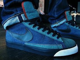 nike blazer denim