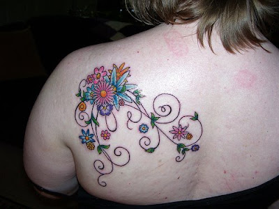 Flower Foot Tattoo on Nice Looking Flower Tattoo Free Tattoo Designs And Ideas