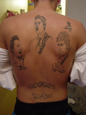 Green day tattoos 21 of The Ugliest Tattoos Ever