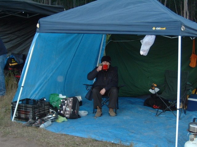 HALF A TENT