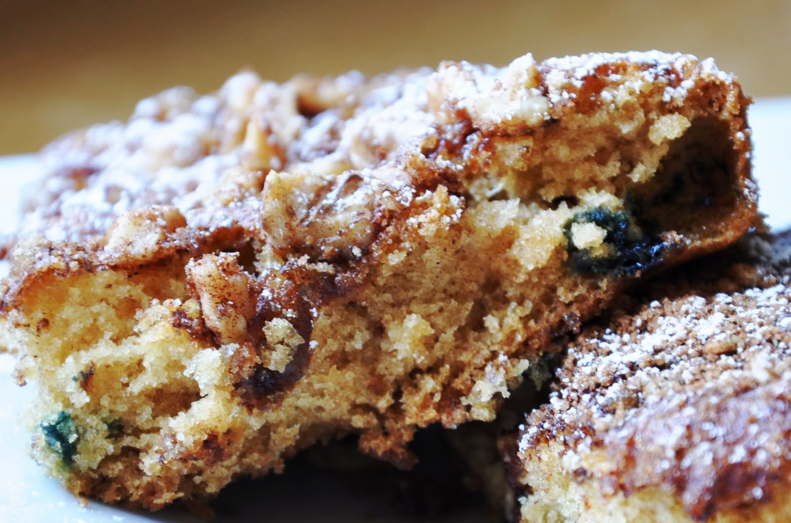 Eggless Blueberry Coffee Cake&hellip; with Walnuts and Cinnamon