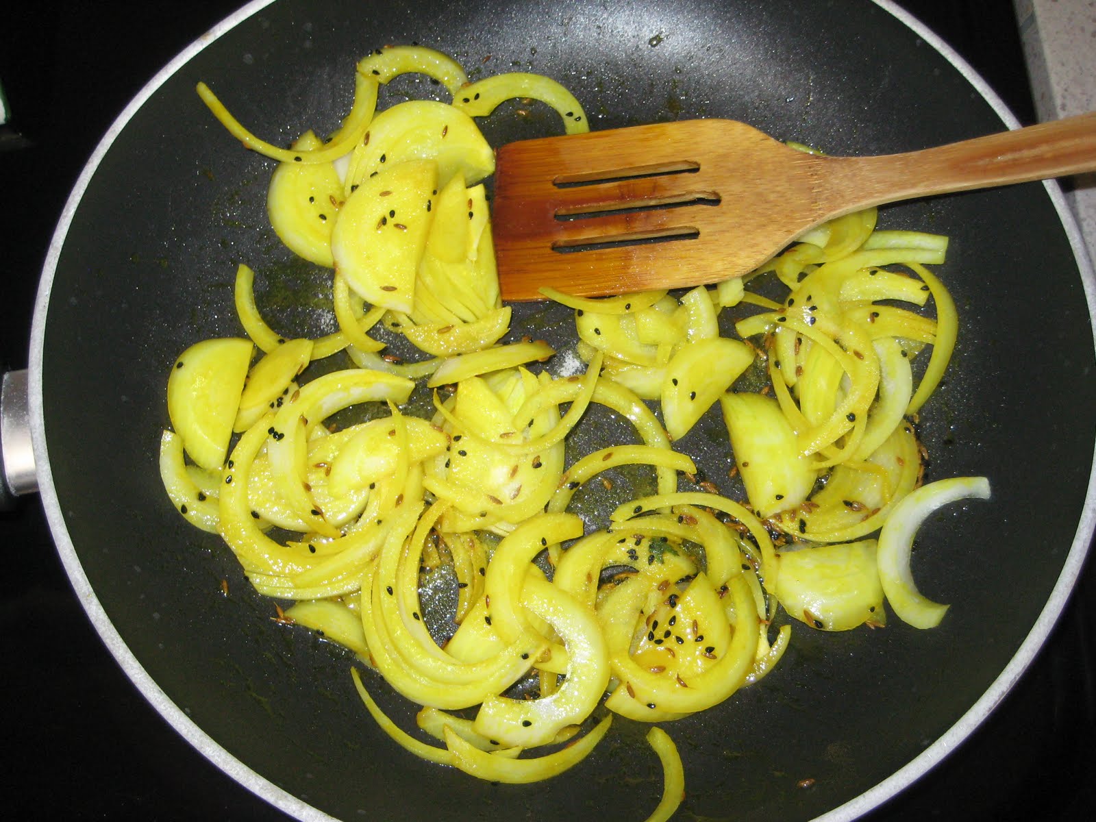 Dhaniya Baingan (Brinjals cooked in a Cilantro Paste) Honey, Whats