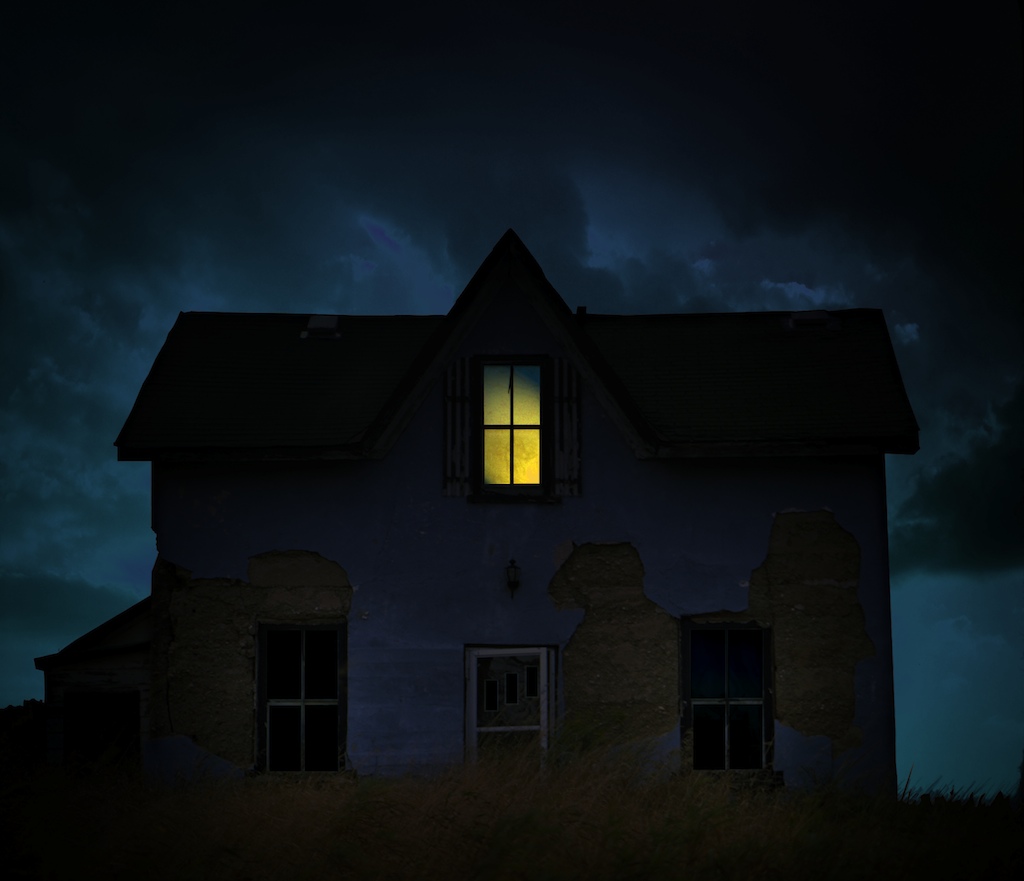 House In Night