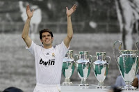 Kaka will never forget his first day at Real Madrid. He was presented before 55,000 fans at the Bernabeu. Realmadrid.com now gives you the chance to relive the Brazilian's magical first day as a Madridista. Here is the photos of that magical presentation