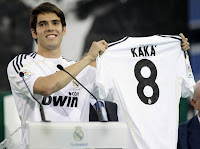 Kaka will never forget his first day at Real Madrid. He was presented before 55,000 fans at the Bernabeu. Realmadrid.com now gives you the chance to relive the Brazilian's magical first day as a Madridista. Here is the photos of that magical presentation
