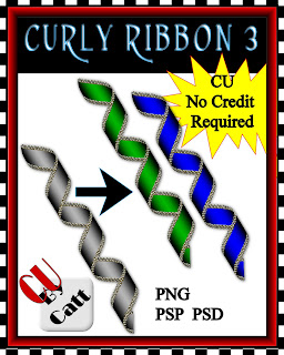 Curly Ribbon 3 & 4 - By: Catt's Scrapps CATT+CURLY+3+CU++PREVIEW