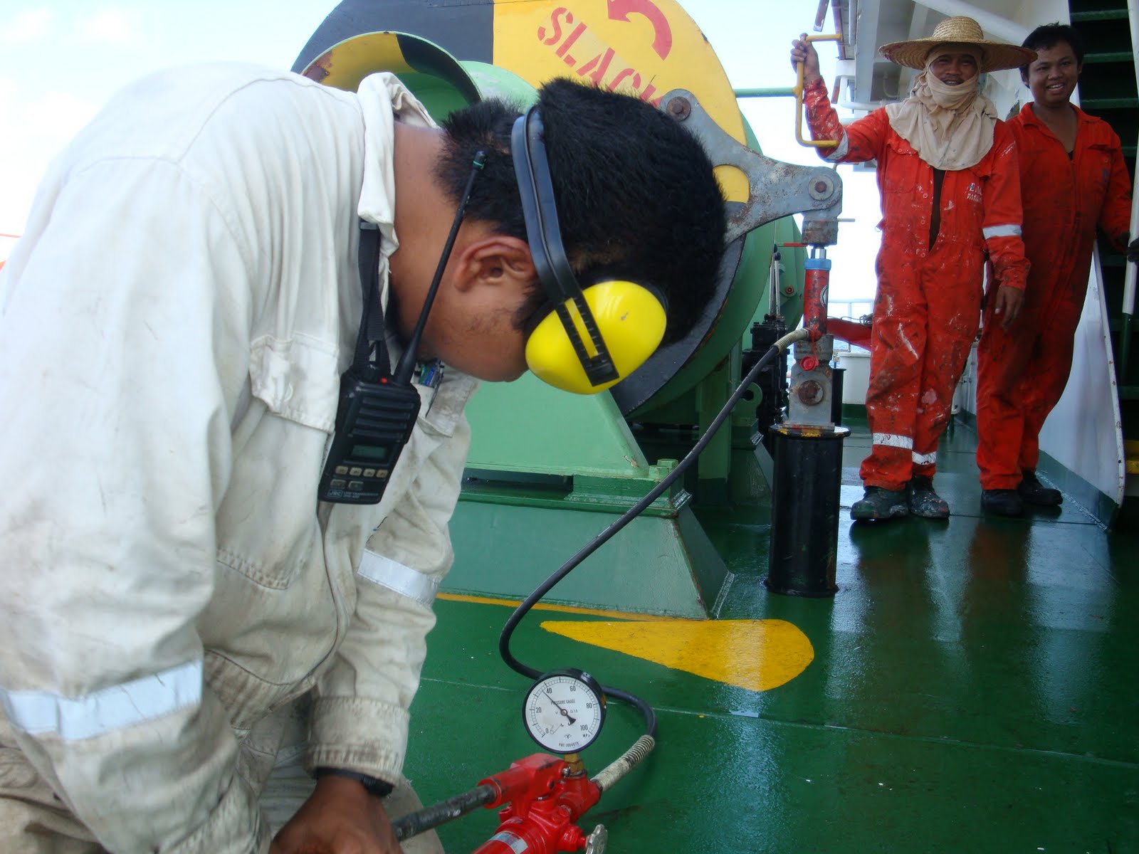 searchingnomad's world DECK MACHINERY MAINTENANCE PART OF SHIP’S SAFE
