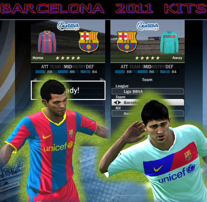 barcelona 2011 kit. Barcelona 2011 kits