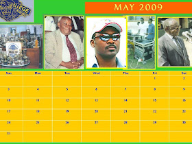 William Kituuka Kiwanuka: SMACK OBs 2009 Calendar May