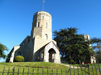 View of two churches at Swaffhams Prior