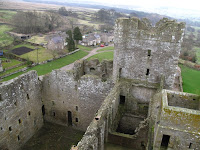 View from the roof of Bolton Castle