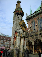 Roland, who has stood here since 1404