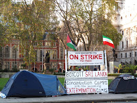 Brian Hawes, anti-war protestor