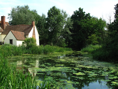 Willy Lott's cottage, as painted by Constable