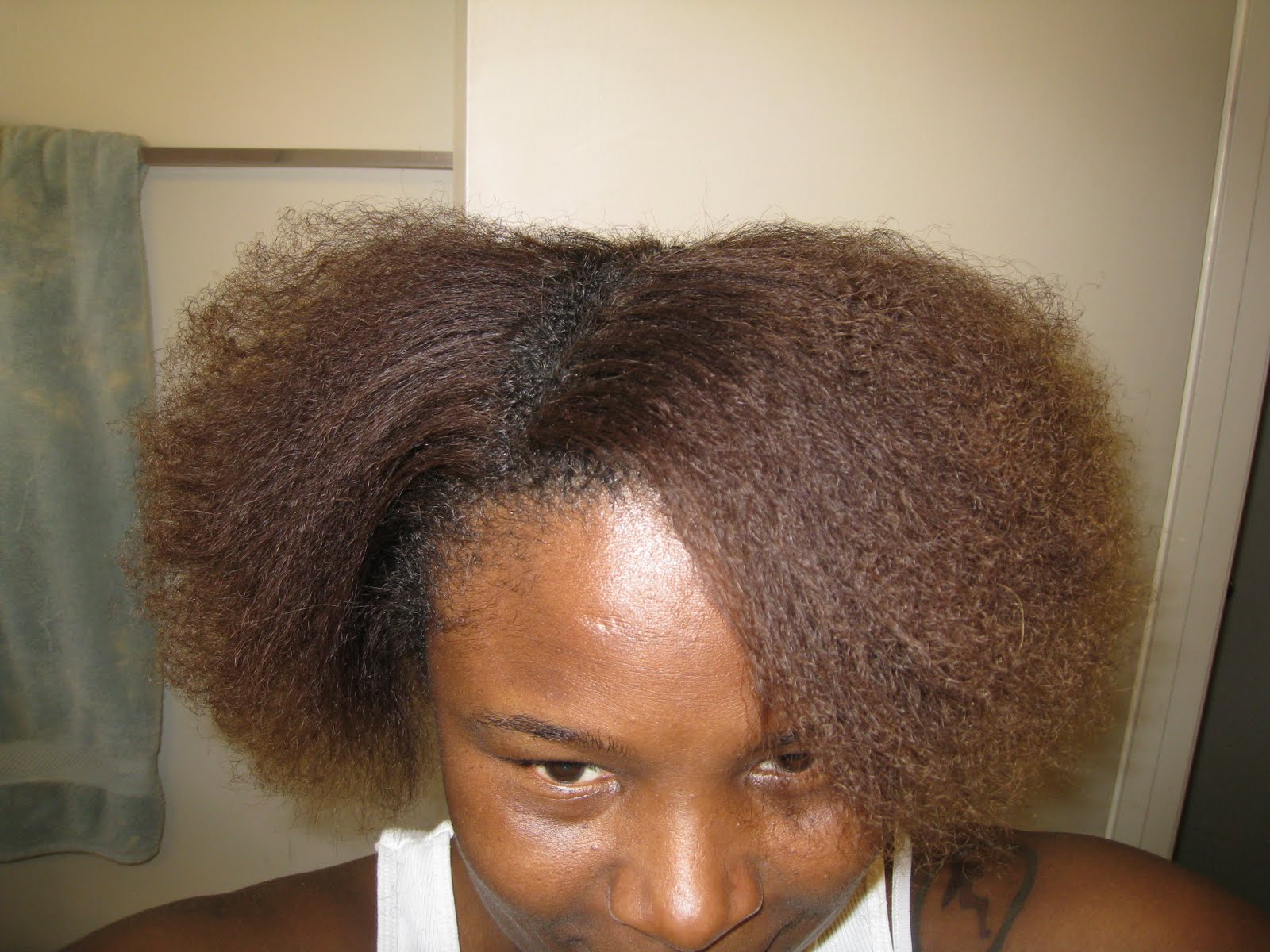 Natural Hair 2nd Aphogee Treatment