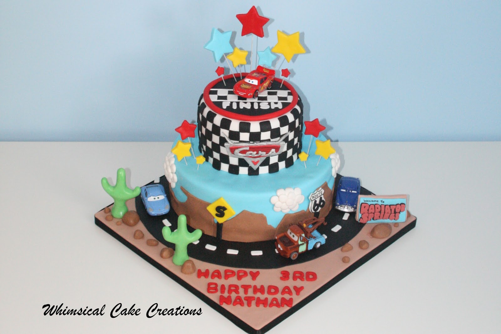 Car Cakes, Featuring Lightening, Disney Cars Cake, Disney ...