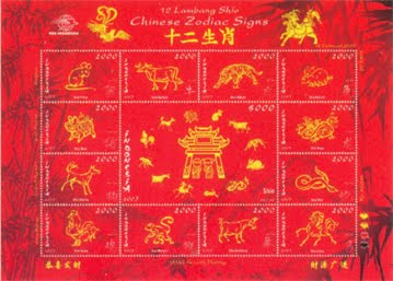 koleksi filateli dan numismatik 12 lambang shio koleksi filateli dan numismatik 12 lambang shio