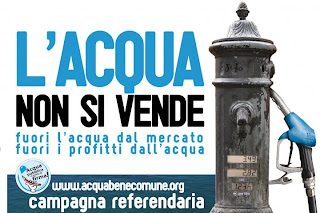 Referendum acqua: D'Angelo, Agcom garantisca l'informazione