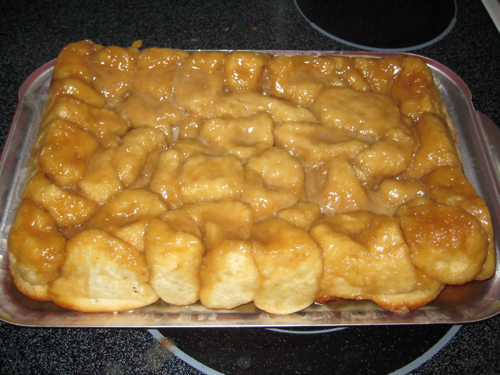 From Scratch Caramel Roll Pull Aparts