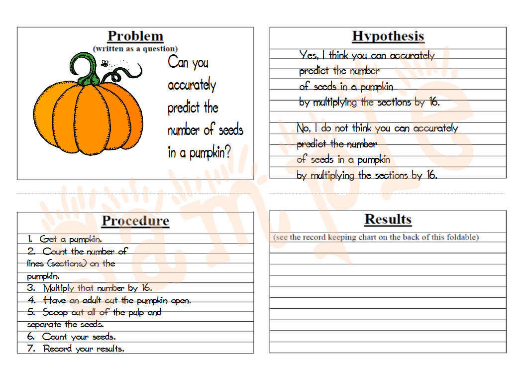 Teched Out Teacher Working on a Pumpkin Seed Science Lab