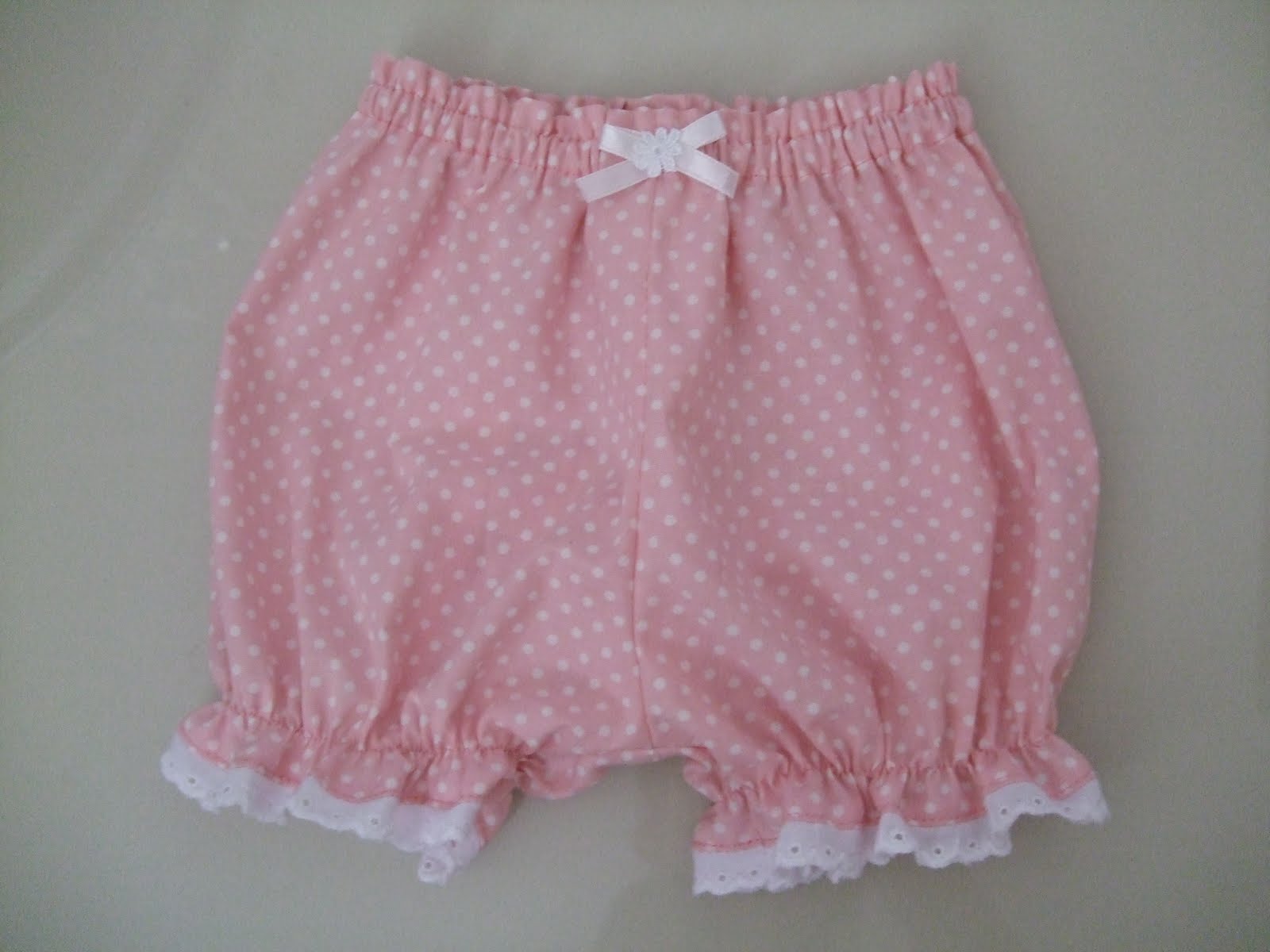 Valerie & Mama Pink Polka Dots Bloomer Pant