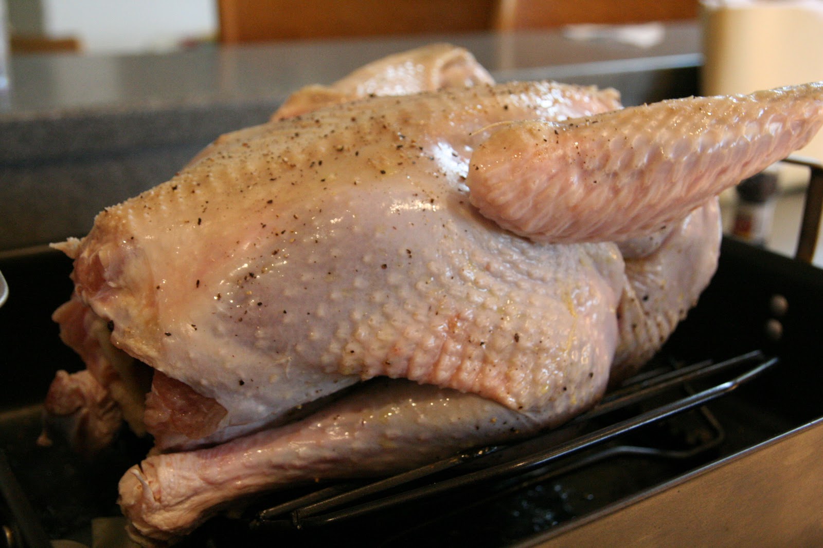 The Wife of a Dairyman Churned in Cali Roast TurkeyBoob Side Down