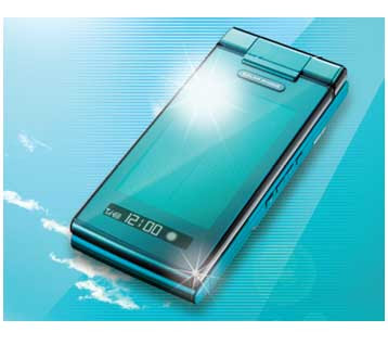 Expensive color mobile phone collection