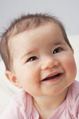 Smiling babies clipart