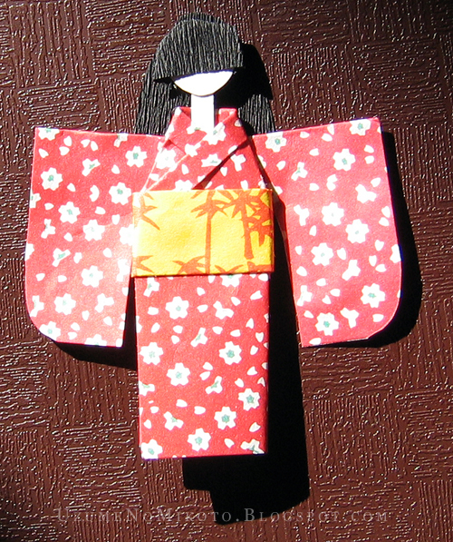 Uzume's Crafty Goodness How to Make a Japanese Paper Doll