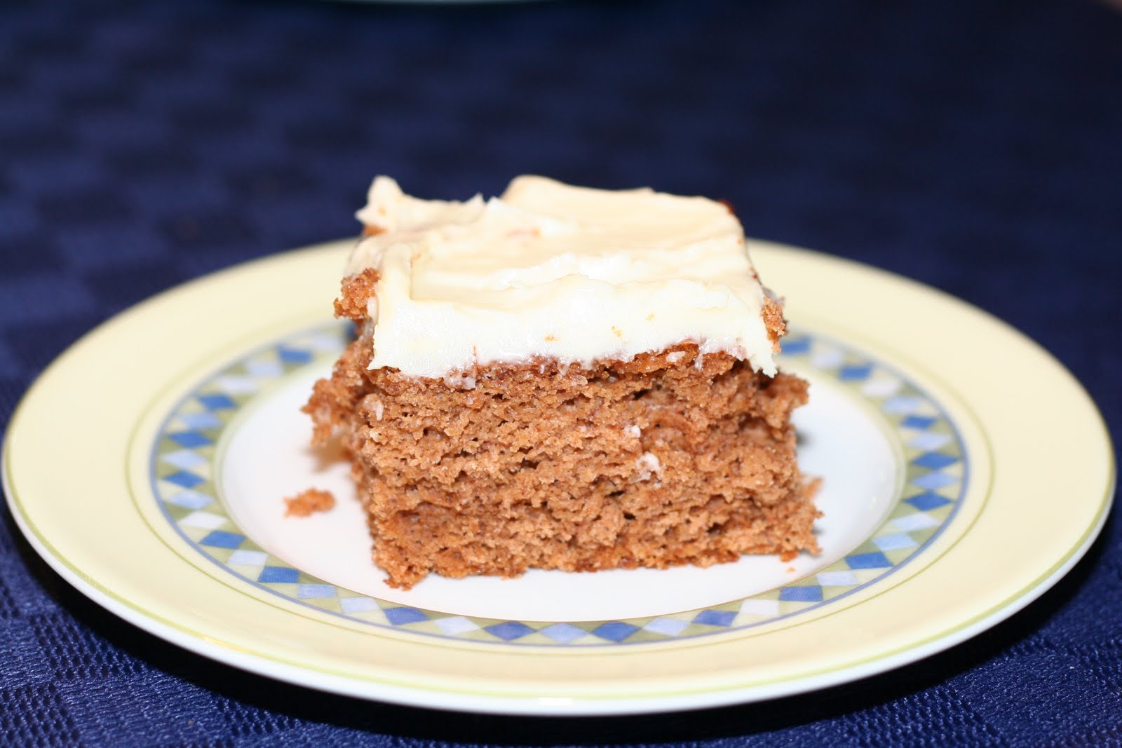 Food for Thought Tomato Soup Cake with Cream Cheese Icing