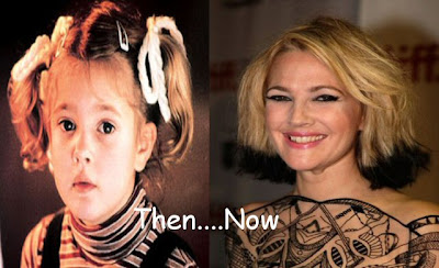 Ms. Drew Barrymore circa movie 'E.T' to today
