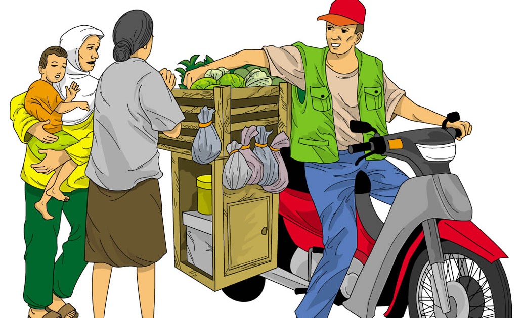 IHSANUL: STRATEGI PENJUAL SAYUR